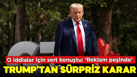 Trump G7 zirvesinden erken ayrıldı! O iddialar için Macron'a sert çıktı: Reklam peşinde