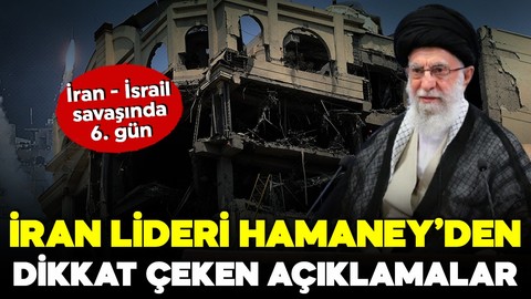 İran dini lideri Hamaney'den dikkat çeken açıklamalar: İsrail vahim bir hata yaptı ve sonuçlarına katlanacak