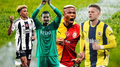 Süper Lig’in en değerli 11’i açıklandı! 224.5 milyon euroluk kadroya Galatasaray damgası!