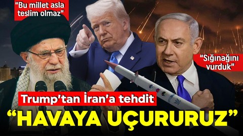 İsrail-İran savaşı 6. gününde! Hamaney'in sığınağının vurulduğu iddia edildi! Trump'tan İran'a tehdit!