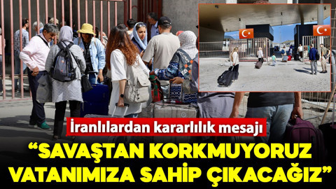İranlılardan kararlılık mesajı! "Savaştan korkmuyoruz, vatanımıza sahip çıkacağız"