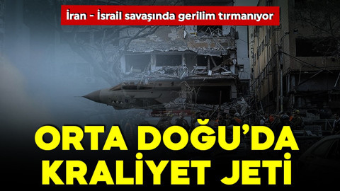Orta Doğu'ya Kraliyet Hava Kuvvetleri (RAF) jeti gönderildi