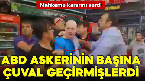 ABD askerinin başına 'çuval' geçirmişti! Davada karar çıktı
