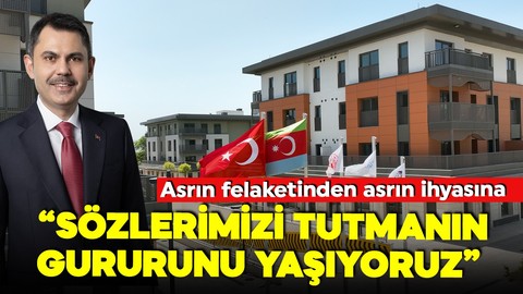 Bakan Kurum'dan önemli açıklamalar: Bu büyük mücadeleyi asrın inşa seferberliğine döndürdük