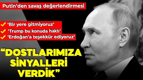 Putin'den İran'a destek! "Seçenekler var" dedi! Trump'ı ise o konuda haklı buldu!
