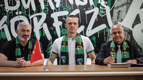 Kocaelispor transferi duyurdu! 2 yıllık sözleşme imzalandı