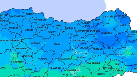 Trabzon, Rize ve Artvin'e kar tarihi verildi. Herkes hazır olsun