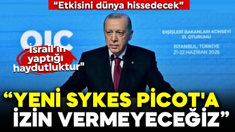 Cumhurbaşkanı Erdoğan: İran'a yapılanın adı haydutluktur