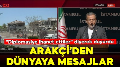 İran Dışişleri Bakanı Arakçi'den açıklamalar: ABD müzakereye ihanet etti, tehlikeli sonuçlardan sorumludur