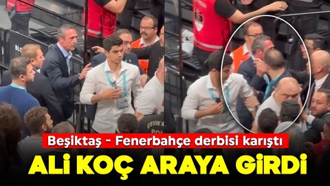 Beşiktaş - Fenerbahçe derbisi karıştı! Ali Koç araya girdi