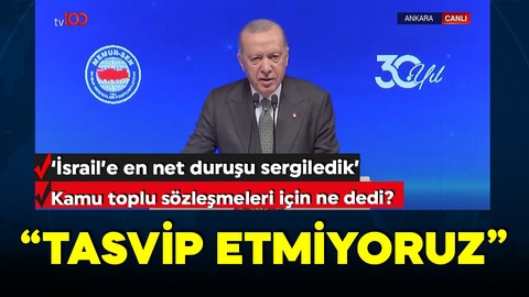 Cumhurbaşkanı Erdoğan: 'Kimden gelirse gelsin saldırıları asla tasvip etmiyoruz'