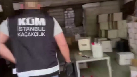 İstanbul'da sahte içki operasyonu: 9 gözaltı