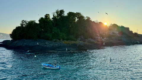 Amazonların efsanevi Giresun Adası turistleri büyülüyor