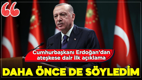 Cumhurbaşkanı Erdoğan'dan önemli açıklamalar: Bölgemiz bu yükü kaldıramaz