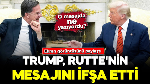 Trump, Rutte'nin tebrik mesajını ifşa etti: Sosyal medyasında paylaştı