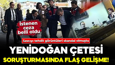 Yenidoğan çetesi soruşturmasında flaş gelişme! Savcıya tehdide istenen ceza belli oldu