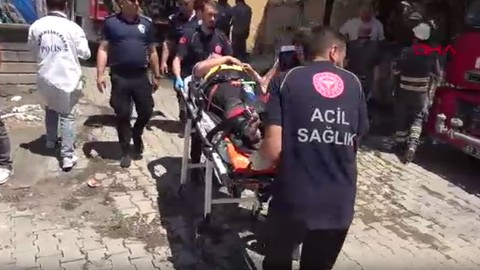 5 katlı binada patlama; Yaralılar var!