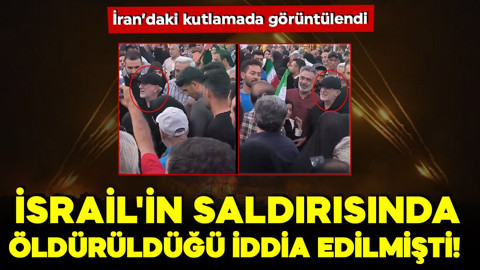 İsrail'in saldırısında öldürüldüğü iddia edilmişti! İran’daki kutlamada görüntülendi