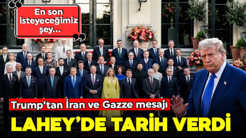 Trump'tan NATO zirvesinde ateşkes açıklaması: "Harika gidiyor"