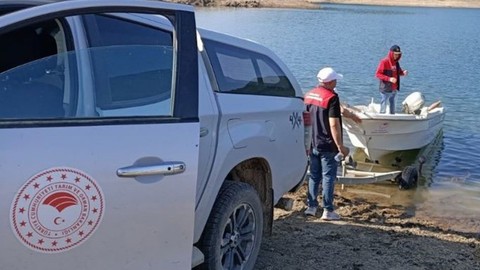 Kırklareli'nde ekipler barajlarda kaçak avcılık denetimlerini sürdürüyor