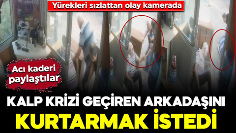 İzmir'de acı olay! Kalp krizi geçiren arkadaşını kurtarmak istedi: Aynı kaderi paylaştılar