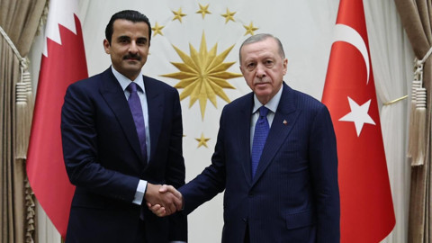 Cumhurbaşkanı Erdoğan, Katar Emiri ile görüştü!