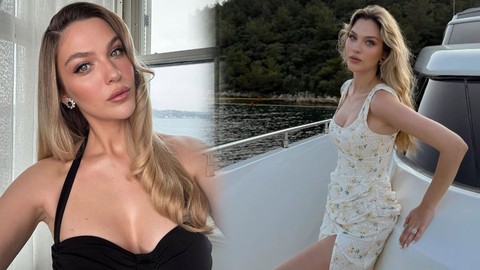 Yasemin Şefkatli şezlongdan düştü! O halleri sosyal medyada gündem oldu