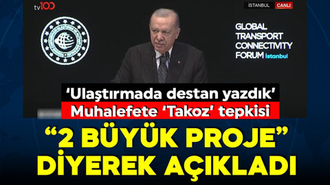 Cumhurbaşkanı Erdoğan "Destan yazdık" diyerek anlattı! "Takoz siyasetine teslim olmadık"
