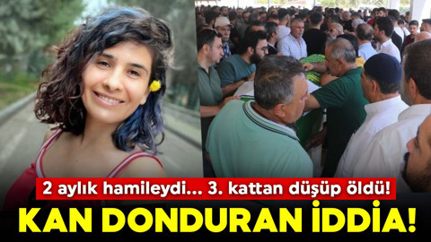 3. kattan düşüp öldü! 2 aylık hamileydi: Ailesinden kan donduran iddia!