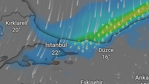 Marmara'ya pazar sabahı uyarısı geldi. Pazartesi geceye kadar Karadeniz de dikkat