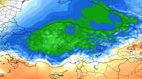 Türkiye'ye flaş tarih verildi pazar sabahından pazartesi geceye kadar tablo böyle