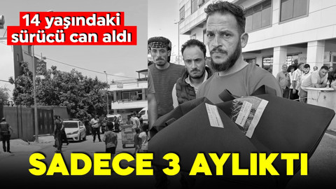 Mersin'den kahreden haber! Kazayı yapan 14 yaşındaydı! 3 aylık bebeğin feci ölümü