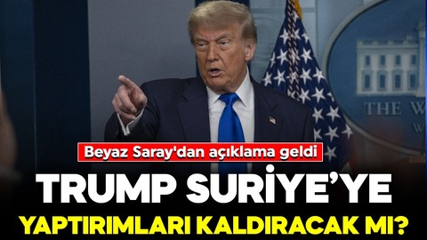 Beyaz Saray'dan flaş açıklama! Trump'ın Suriye kararını duyurmuşlardı: Resmen imzaladı