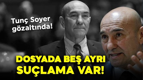 İzmir Büyükşehir Belediyesi'ne operasyon! Tunç Soyer gözaltında: Dosyada beş ayrı suçlama var