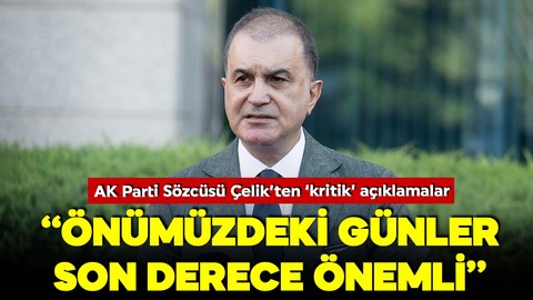 AK Parti Sözcüsü Çelik'ten Leman dergisi ve DEM Partisi'ne ilişkin 'kritik' açıklamalar