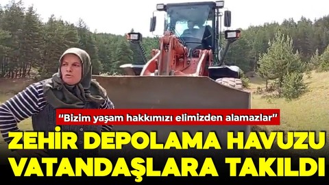 Sivas'taki zehir depolama havuzu vatandaşlara takıldı