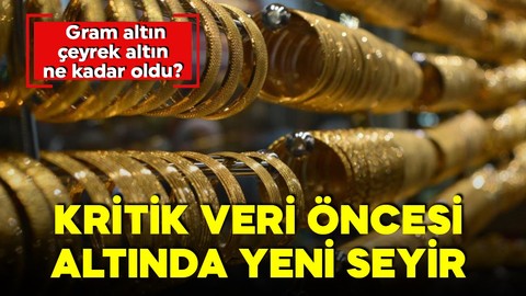 Altında yeni dalgalanma! Kritik veri öncesi yeniden yükseliş! 2 Temmuz gram altın, çeyrek altın ne kadar oldu?