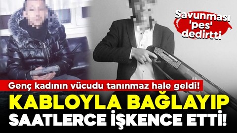 Eşini ütü kablosuyla bağlayıp saatlerce işkence etti! Genç kadının vücudu tanınmaz hale geldi! Savunması 'pes' dedirtti