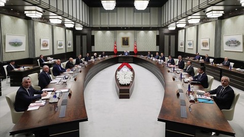 Cumhurbaşkanı Erdoğan ve kabine üyelerini hiç böyle görmemiştiniz: Bakan Kacır paylaştı!