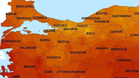 Bursa, Yalova, İstanbul, Kocaeli, Sakarya ve Düzce'ye korkunç 28 gün tarihi verildi. Arabistan'dan gelip çökecek
