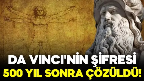 Da Vinci'nin şifresi 500 yıl sonra çözüldü! Vitruvius Adamı'nda sır ortaya çıktı