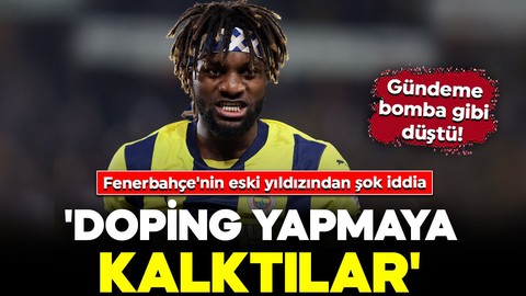 Gündeme bomba gibi düştü! Fenerbahçe'nin eski yıldızı Allan Saint-Maximin'den şok iddia: 'Doping yapmaya kalktılar'
