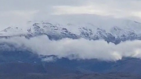 Bayburt'un 3 bin rakımlı Soğanlı Dağları'na temmuzda kar yağdı