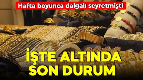 Altın yukarı yönlü seyrediyor! 5 Temmuz gram altın, çeyrek altın ne kadar oldu? İşte güncel fiyatlar