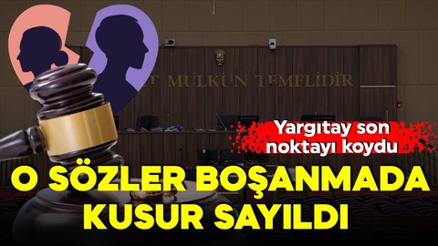 Yargıtay'dan emsal karar! Üçüncü kişilerin yanında eşine bunu söyleyen kusurlu sayıldı!