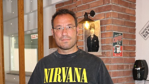 Yozgat doğanın bir parçası olan hayvan bir kafenin maskotu oldu