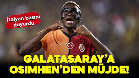 Galatasaraylılar sevinçten çıldıracak! İtalya’dan Osimhen'in transferi için müjde! Sadece tek adım kaldı