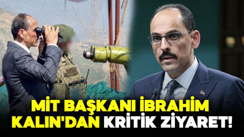 MİT Başkanı İbrahim Kalın'dan kritik ziyaret! Bağdat'a gidiyor