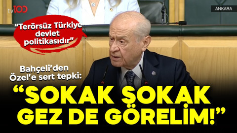 MHP lideri Devlet Bahçeli: Terörsüz Türkiye devlet politikasıdır