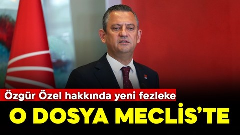 Özgür Özel hakkında yeni fezleke! O dosya Meclis'te